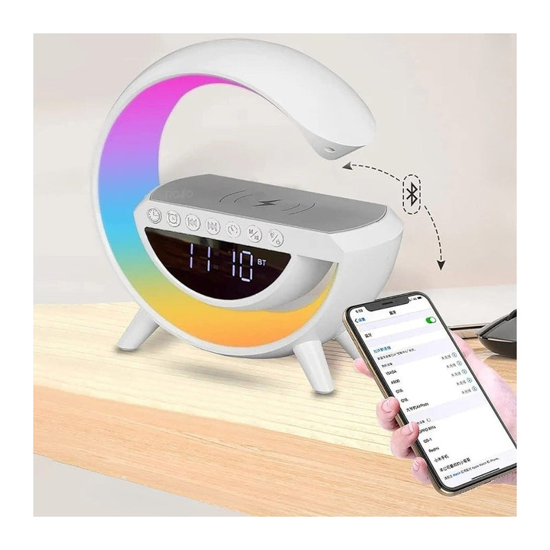 Candeeiro LED Coluna G com Bluetooth